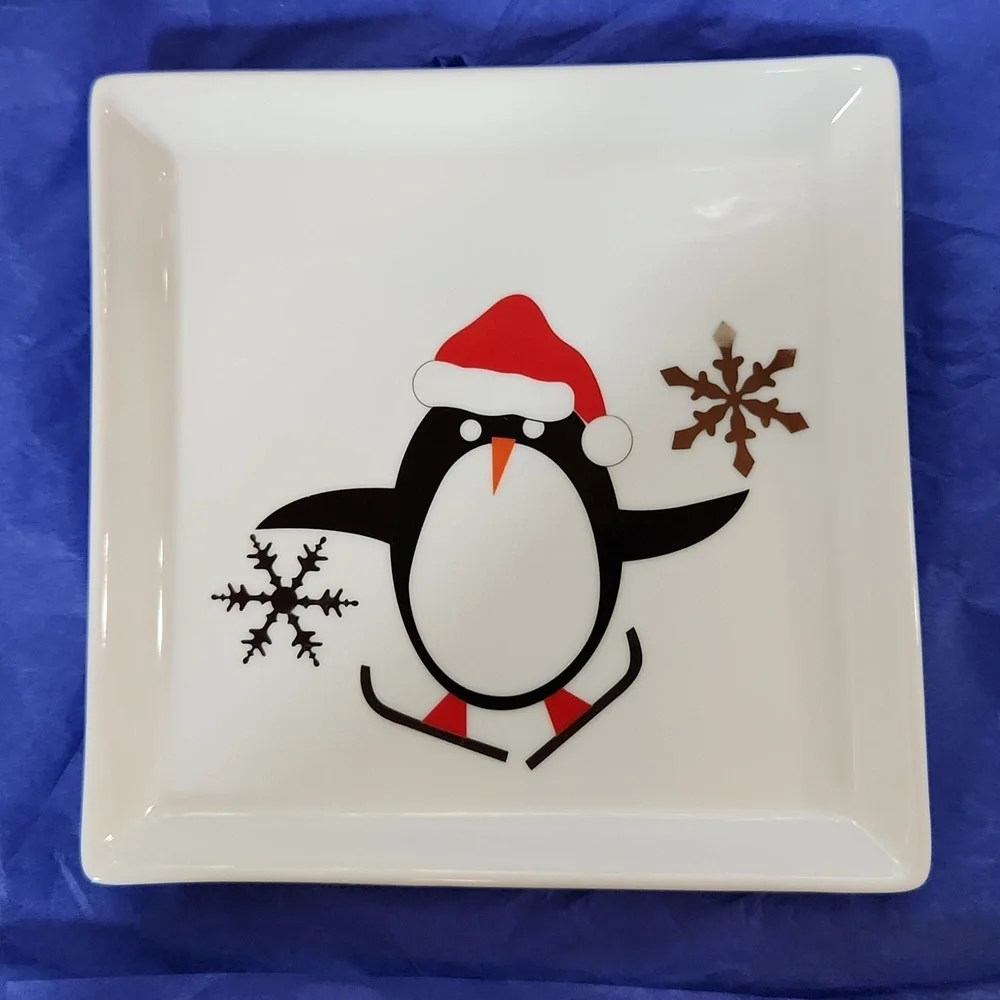 Crate&Barrel christmas penquin